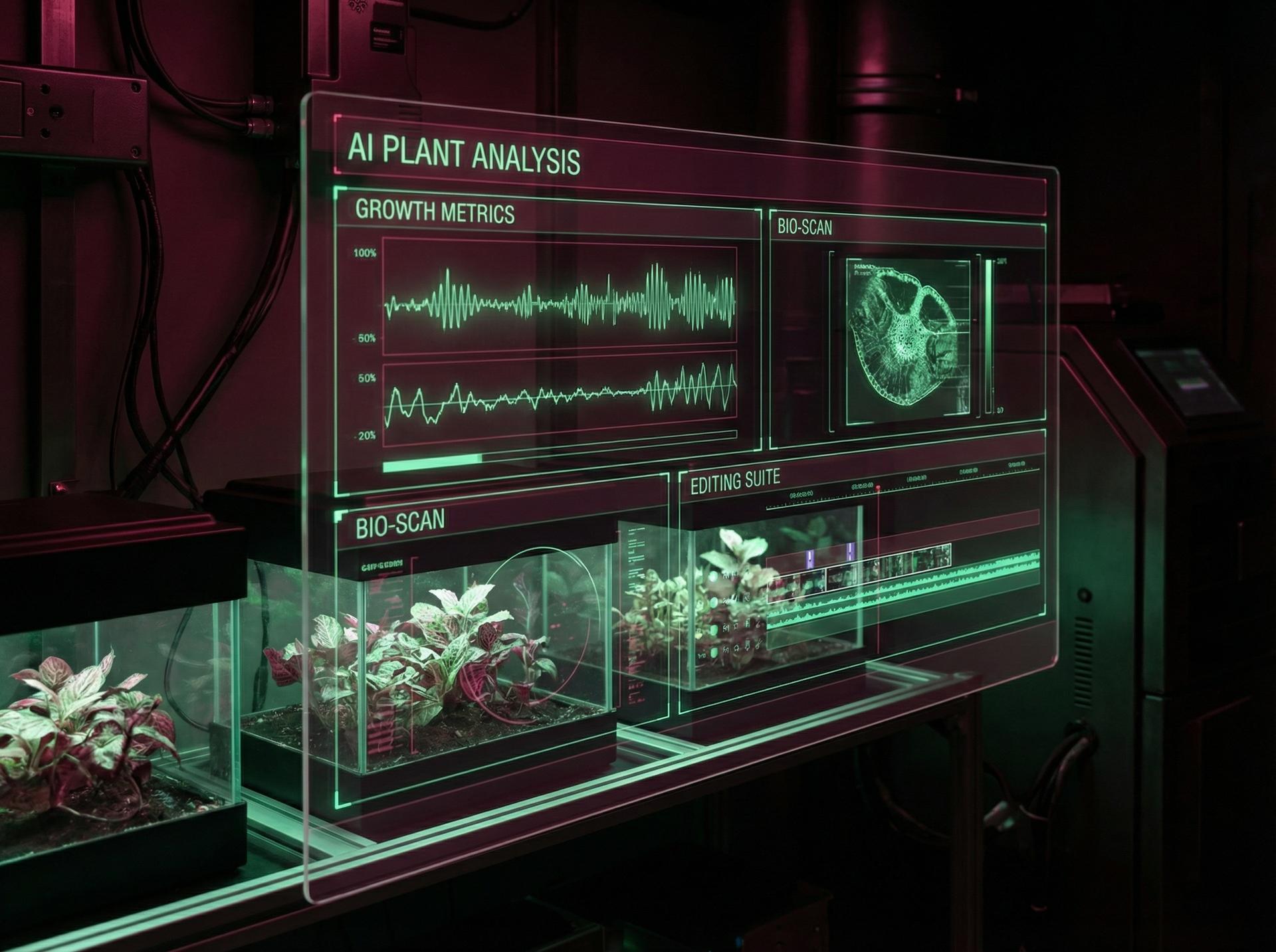 抖音风 AI植物视频剪辑