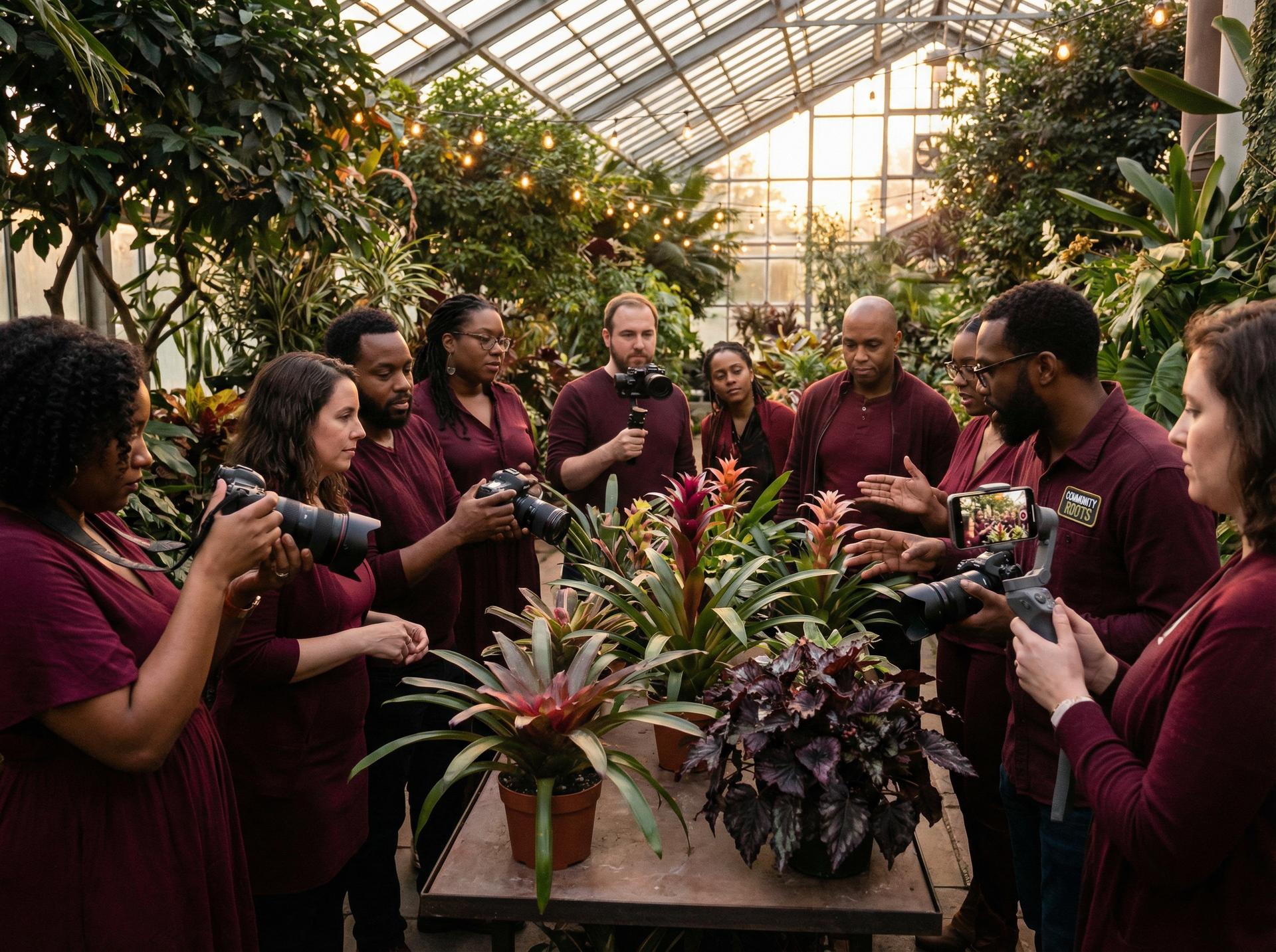抖音风植物视频制作