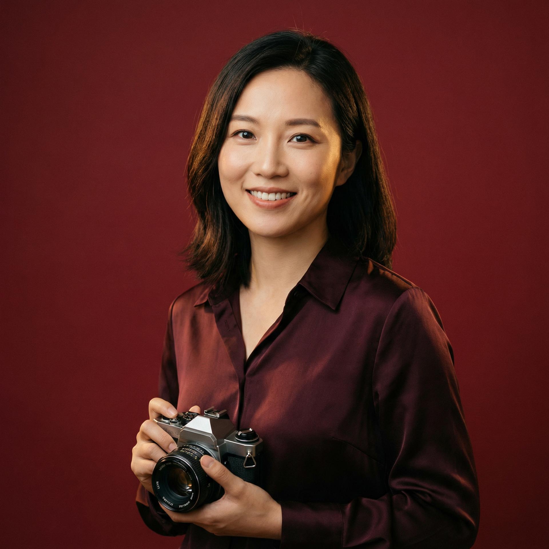 抖音风植物视频摄影师林雅琴